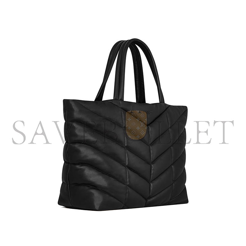 YSL NAPPA PUFFER TOTE BAG IN QUILTED NAPPA 7528881EL0Z1000 (57*36*17cm)