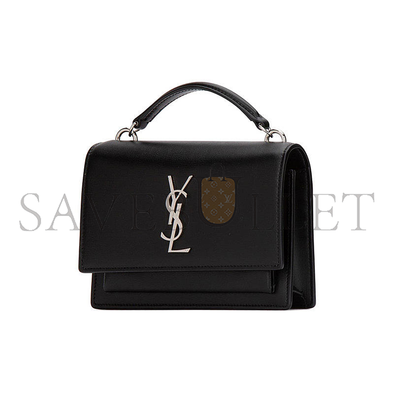 YSL SUNSET CHAIN WALLET IN TEXTURED LEATHER 533026D422N1000 (19*14*5.5cm)