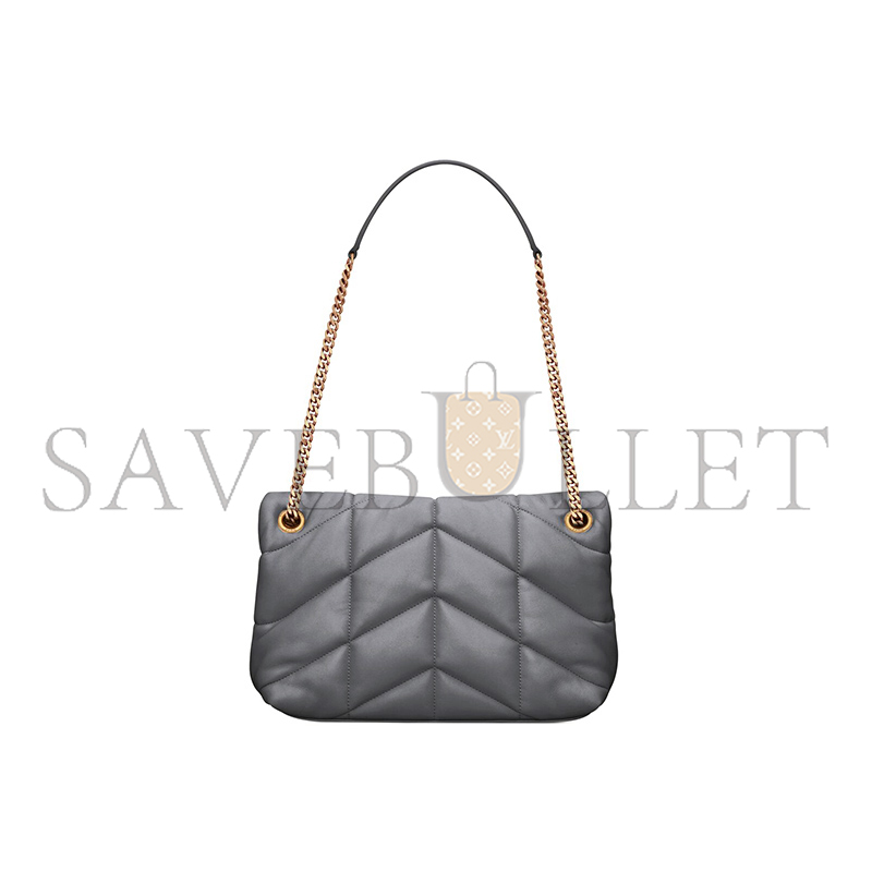 YSL PUFFER SMALL CHAIN BAG IN QUILTED LAMBSKIN 5774761EL071112 (29*17*11cm)