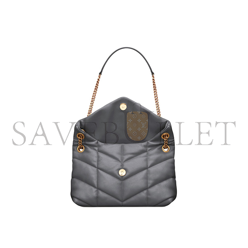YSL PUFFER SMALL CHAIN BAG IN QUILTED LAMBSKIN 5774761EL071112 (29*17*11cm)