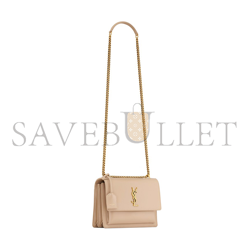 YSL SUNSET MEDIUM IN TEXTURED LEATHER 442906D420W2721 (22*16*6.5cm)
