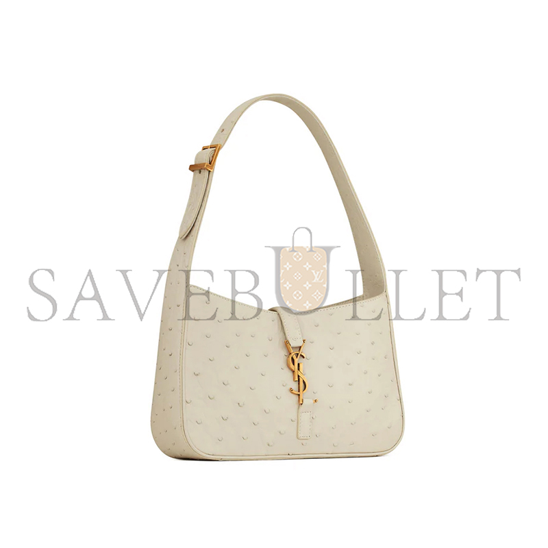 YSL LE 5 À 7 IN OSTRICH 657228L3F0W9207 (23*16*6.5cm)