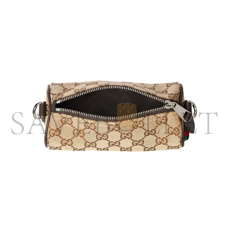 GUCCI GG CANVAS MINI CYLINDER BAG 834269 (17*8*8cm)