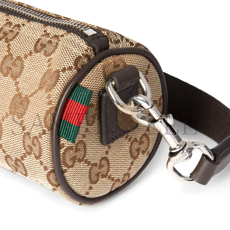 GUCCI GG CANVAS MINI CYLINDER BAG 834269 (17*8*8cm)