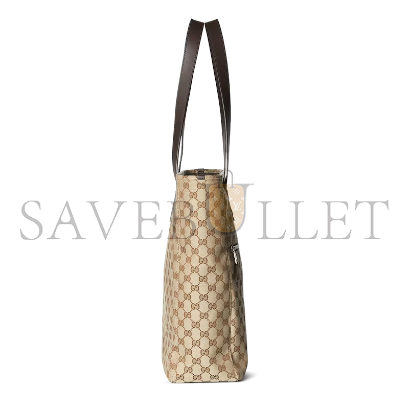 GUCCI GG CANVAS MEDIUM TOTE BAG 834796 (32*36*12cm) GUCCI GG CANVAS MEDIUM TOTE BAG 834796 (32*36*12cm)