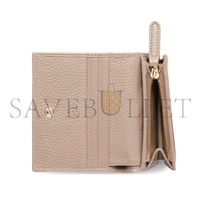 GUCCI GG EMBLEM MINI WALLET 815901 (11*9*3cm)