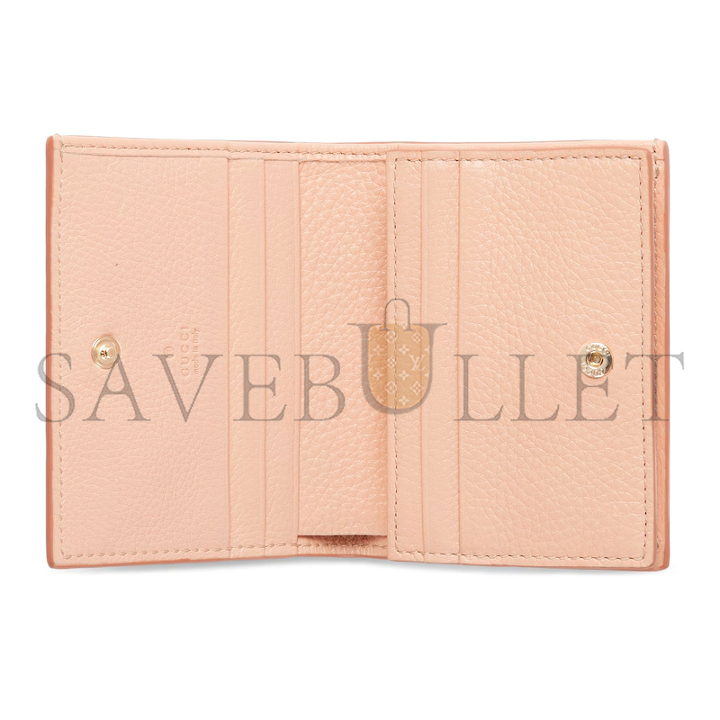 GUCCI GG EMBLEM MINI WALLET 815901 (11*9*3cm)