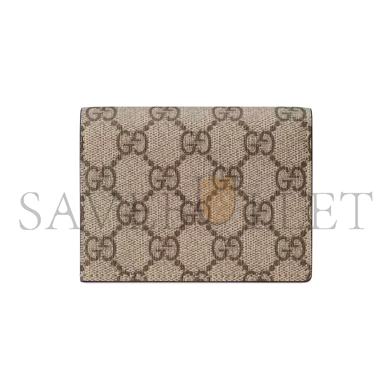 GUCCI GG MARMONT BI-COLOUR CARD CASE WALLET 658610 (11*8.5*3cm) GUCCI GG MARMONT BI-COLOUR CARD CASE WALLET 658610 (11*8.5*3cm)