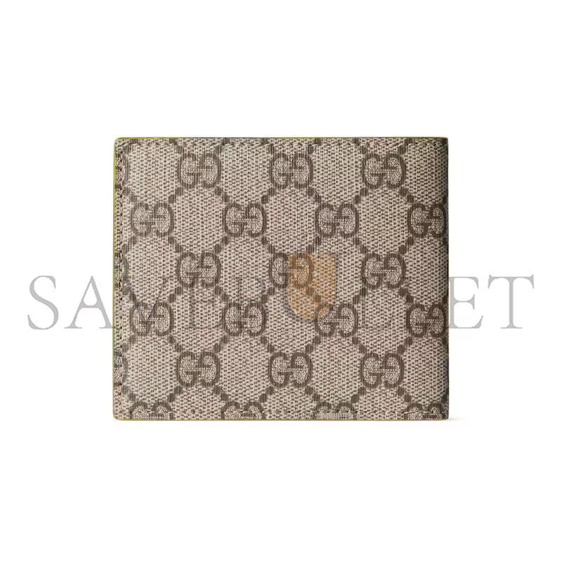 GUCCI ACID GREEN INTERIOR GG BI-FOLD WALLET 768243 (21*9cm) GUCCI ACID GREEN INTERIOR GG BI-FOLD WALLET 768243 (21*9cm)