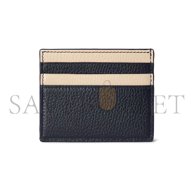 GUCCI BI-COLOR CARD CASE WITH GUCCI LOGO 817043 (10*8cm) GUCCI BI-COLOR CARD CASE WITH GUCCI LOGO 817043 (10*8cm)