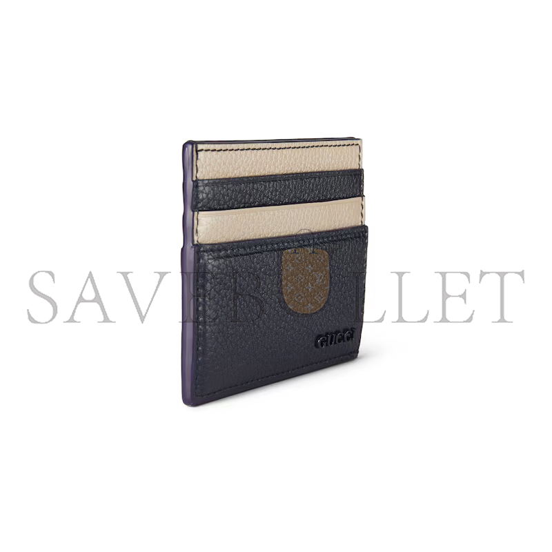 GUCCI BI-COLOR CARD CASE WITH GUCCI LOGO 817043 (10*8cm) GUCCI BI-COLOR CARD CASE WITH GUCCI LOGO 817043 (10*8cm)