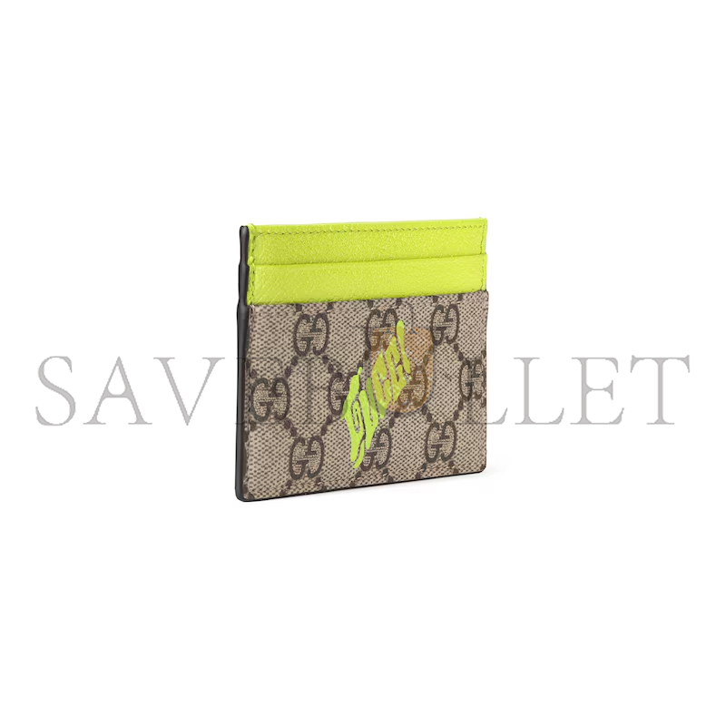 GUCCI BI-COLOR CARD CASE WITH PRINT 835322 (11*7cm) GUCCI BI-COLOR CARD CASE WITH PRINT 835322 (11*7cm)