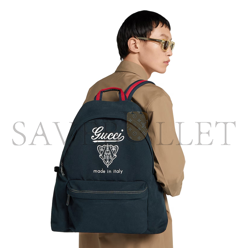 GUCCI PRINTED CANVAS MAXI BACKPACK 821643 (42*48*18cm) GUCCI PRINTED CANVAS MAXI BACKPACK 821643 (42*48*18cm)