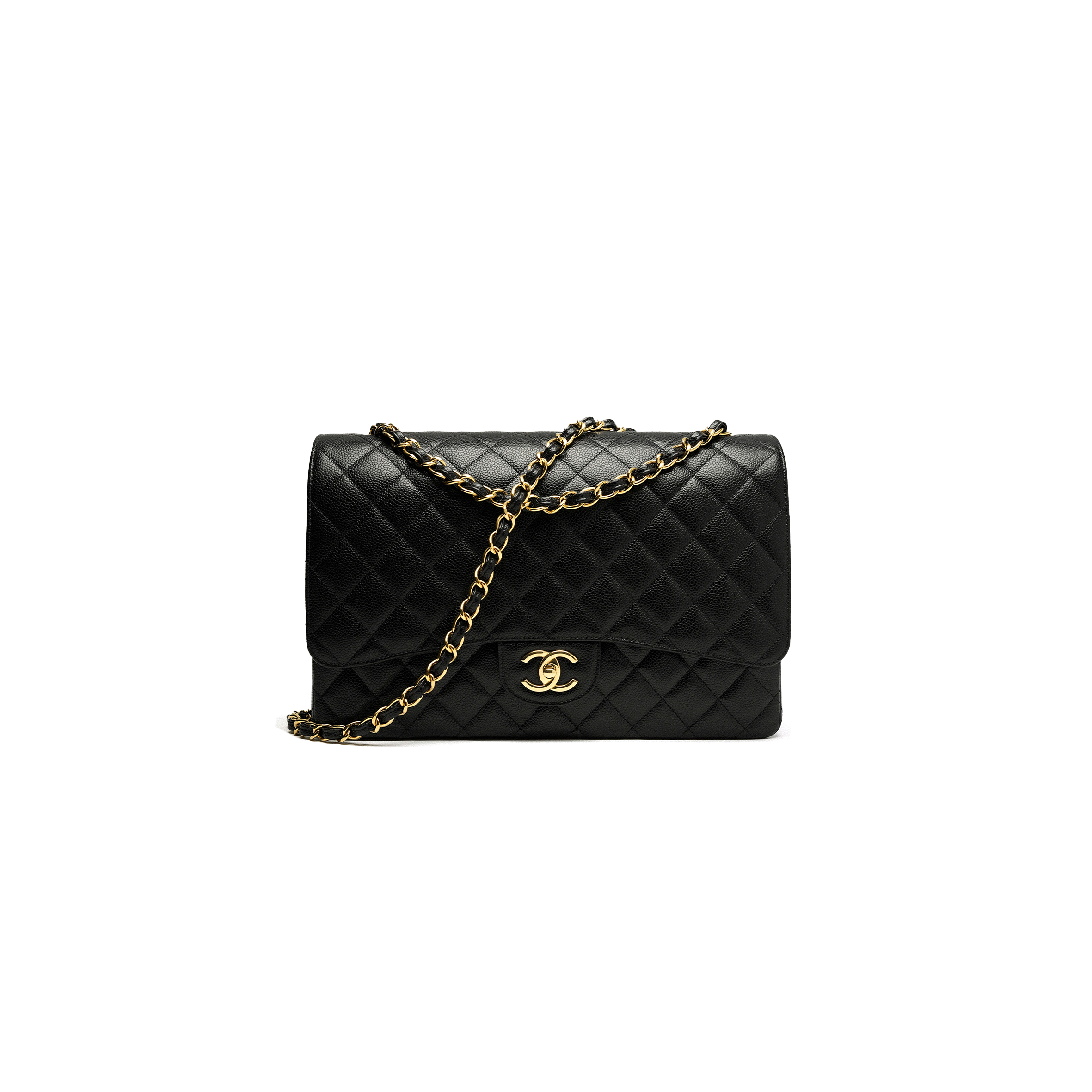 CHANEL MAXI CLASSIC FLAP HANDBAG A58601 Y01864 C3906 (33*23*10cm)