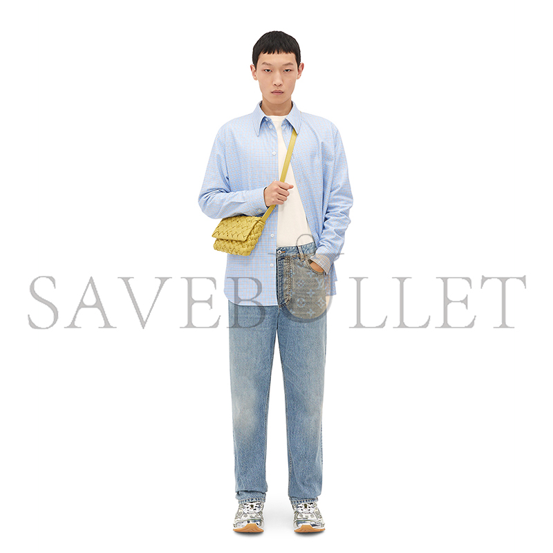 BOTTEGA VENETA SMALL RUMPLE MESSENGER 787113V4HO18755 (21*14*5cm)