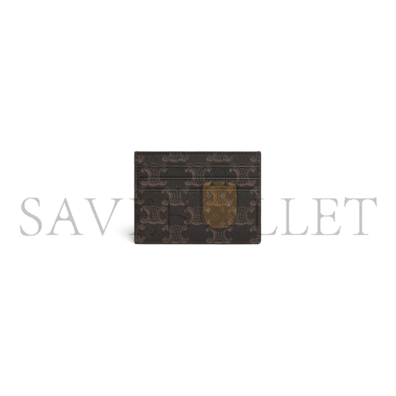 CELINE CARD HOLDER TRIOMPHE IN TRIOMPHE CANVAS 10L832CQH.04LU (11*8*0.3cm) CELINE CARD HOLDER TRIOMPHE IN TRIOMPHE CANVAS 10L832CQH.04LU (11*8*0.3cm)