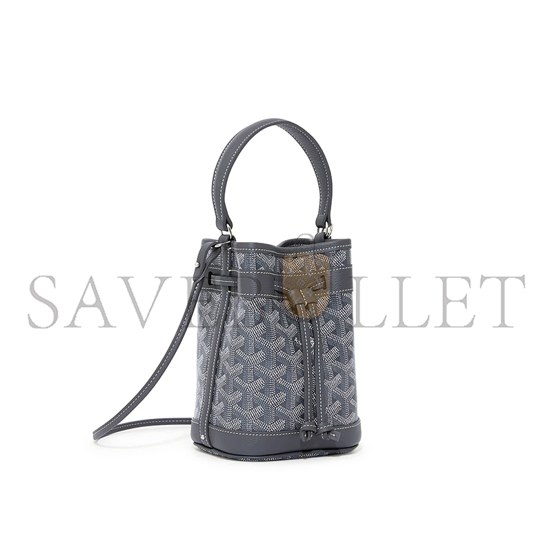 GOYARD PETIT FLOT MINI BUCKET BAG PEFLOTMINTY51CL51P (17.5*12*10cm) GOYARD PETIT FLOT MINI BUCKET BAG PEFLOTMINTY51CL51P (17.5*12*10cm)