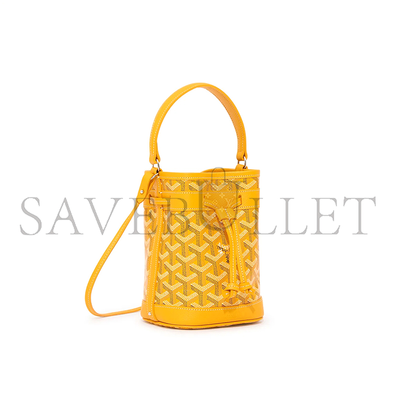 GOYARD PETIT FLOT MINI BUCKET BAG PEFLOTMINTY08CL08P (17.5*12*10cm) GOYARD PETIT FLOT MINI BUCKET BAG PEFLOTMINTY08CL08P (17.5*12*10cm)