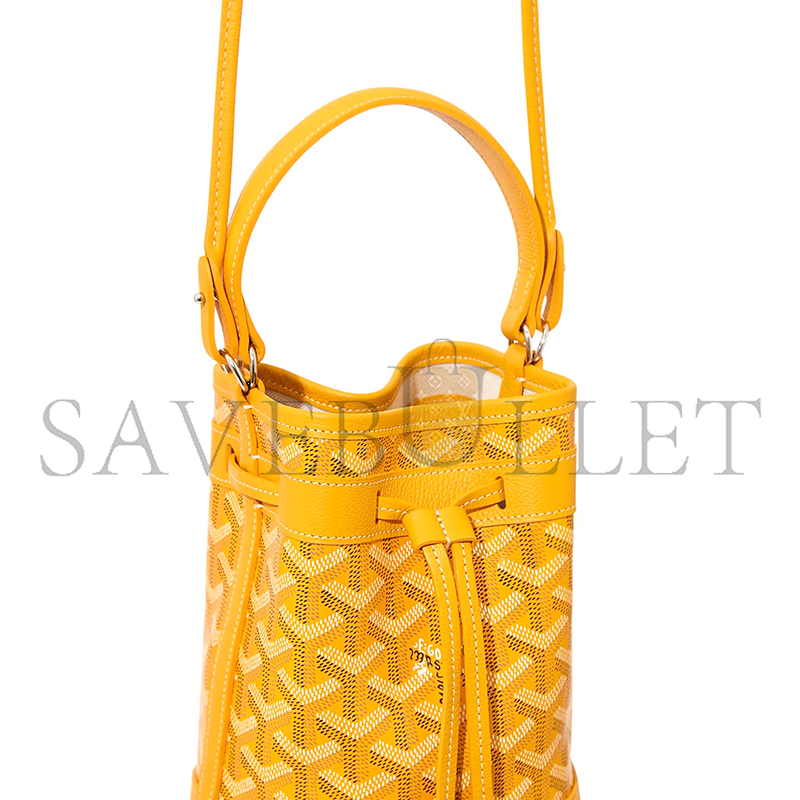 GOYARD PETIT FLOT MINI BUCKET BAG PEFLOTMINTY08CL08P (17.5*12*10cm) GOYARD PETIT FLOT MINI BUCKET BAG PEFLOTMINTY08CL08P (17.5*12*10cm)