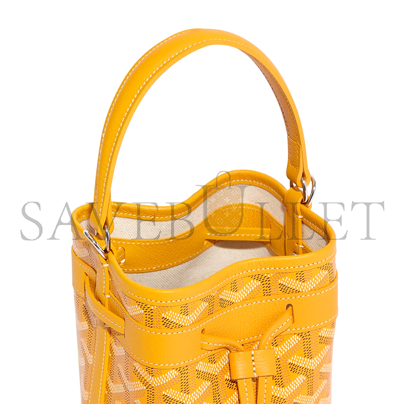 GOYARD PETIT FLOT MINI BUCKET BAG PEFLOTMINTY08CL08P (17.5*12*10cm) GOYARD PETIT FLOT MINI BUCKET BAG PEFLOTMINTY08CL08P (17.5*12*10cm)