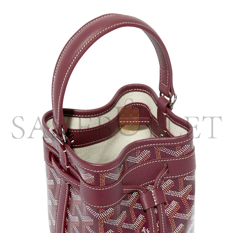 GOYARD PETIT FLOT MINI BUCKET BAG PEFLOTMINTY33CL33P (17.5*12*10cm) GOYARD PETIT FLOT MINI BUCKET BAG PEFLOTMINTY33CL33P (17.5*12*10cm)