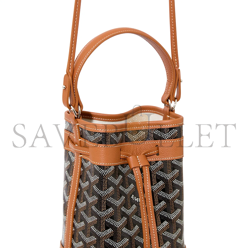 GOYARD PETIT FLOT MINI BUCKET BAG PEFLOTMINTY01CL03P (17.5*12*10cm) GOYARD PETIT FLOT MINI BUCKET BAG PEFLOTMINTY01CL03P (17.5*12*10cm)