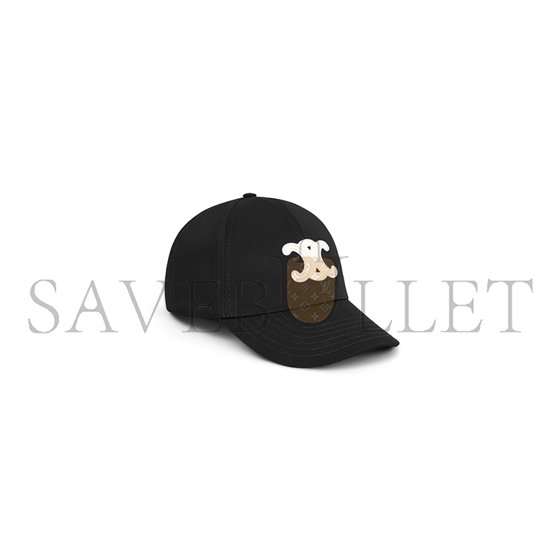 CELINE TRIOMPHE BASEBALL CAP IN COTTON 2AUT6969P.38NO CELINE TRIOMPHE BASEBALL CAP IN COTTON 2AUT6969P.38NO