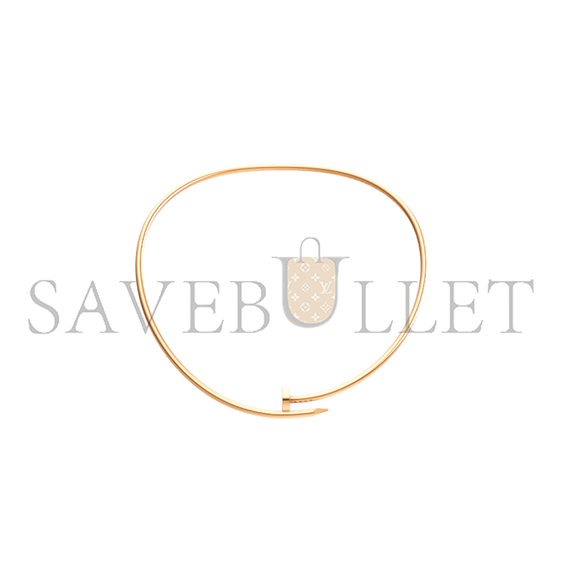 CARTIER JUSTE UN CLOU TORQUE NECKLACE, SMALL MODEL B7224799 CARTIER JUSTE UN CLOU TORQUE NECKLACE, SMALL MODEL B7224799