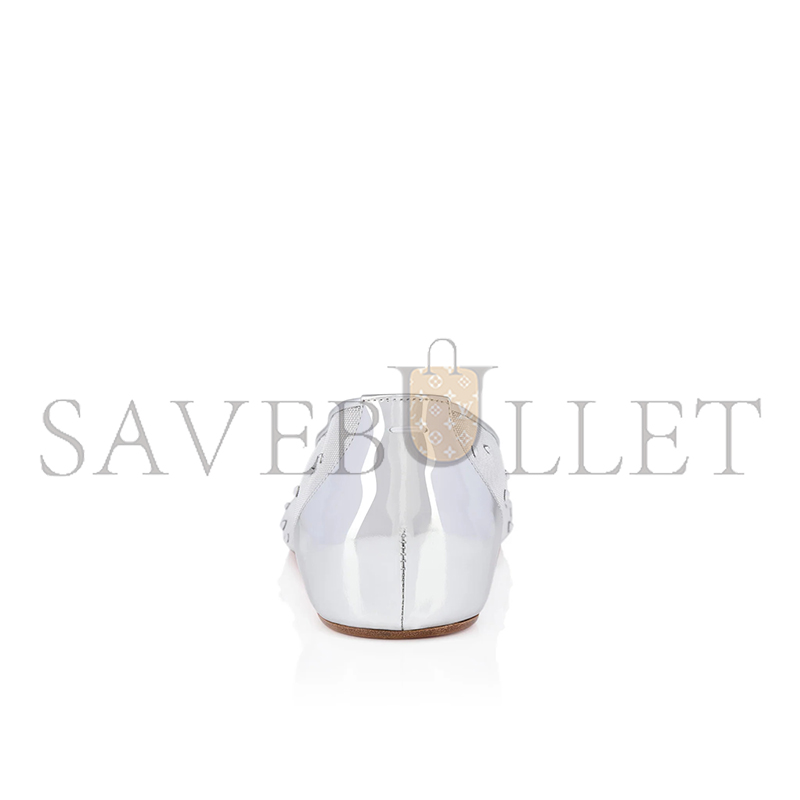 CHRISTIAN LOUBOUTIN MARLOUGIELA STRASS SILVER 1251025S211