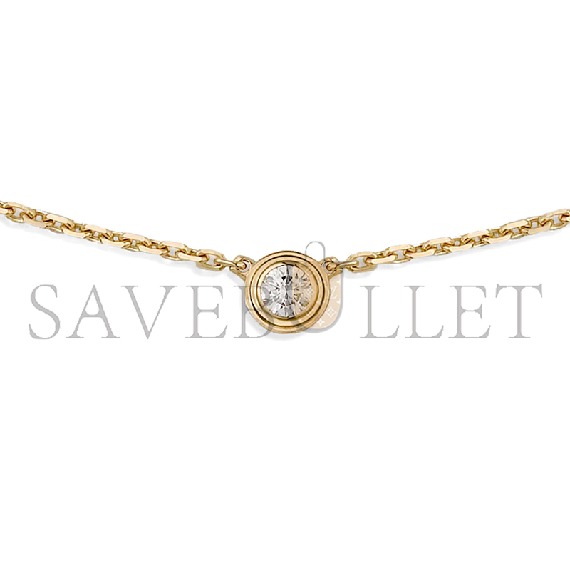 CARTIER D'AMOUR NECKLACE XS YELLOW GOLD, DIAMOND B7224517 CARTIER D'AMOUR NECKLACE XS YELLOW GOLD, DIAMOND B7224517
