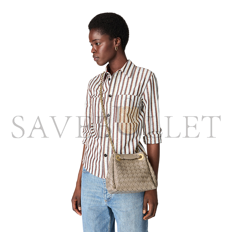 BOTTEGA VENETA SMALL PARACHUTE CHAIN 817175V4SC52819 (23*19.5*17.5cm)