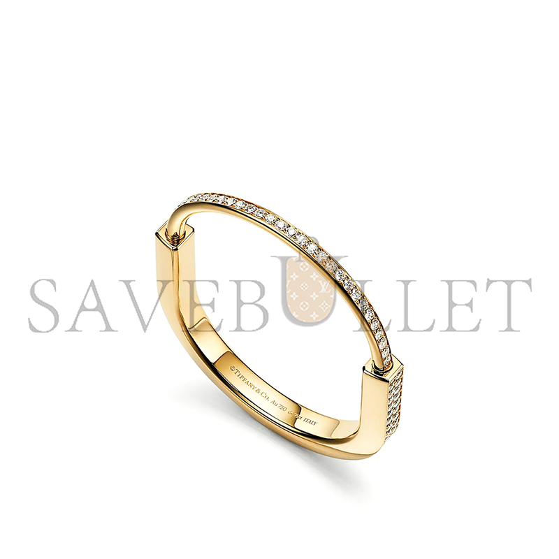 TIFFANY BRACELET WHITE GOLD, FULLY PAVÉ DIAMONDS GRP12237