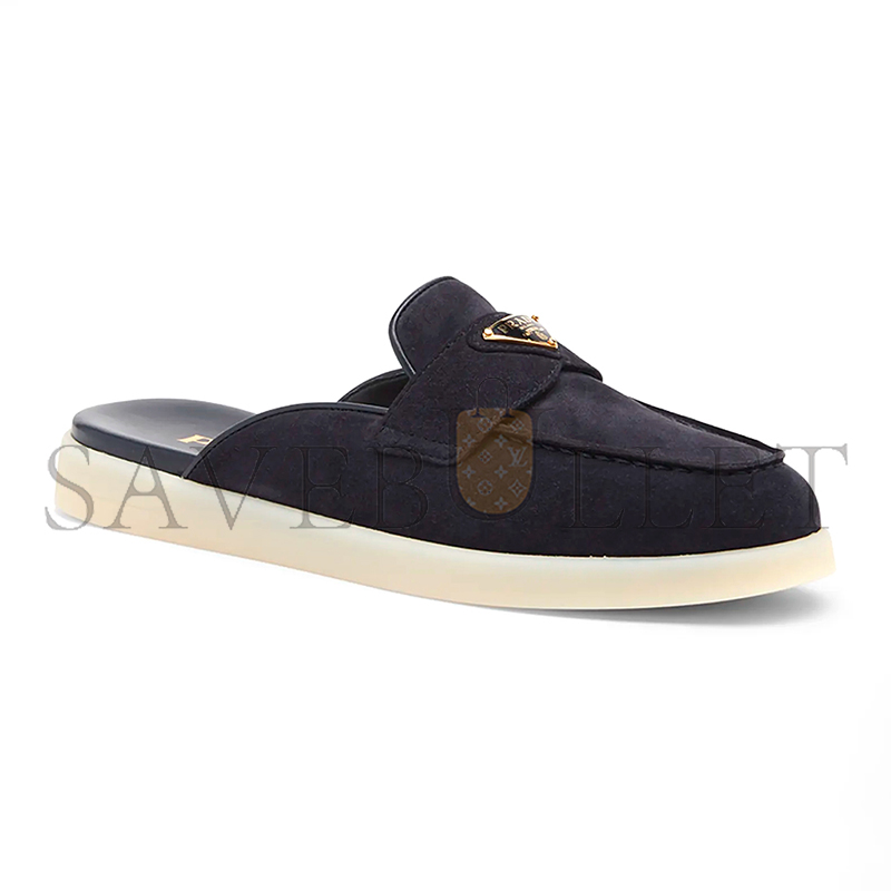 PRADA SAINT TROPEZ SUEDE MULES 2DG125