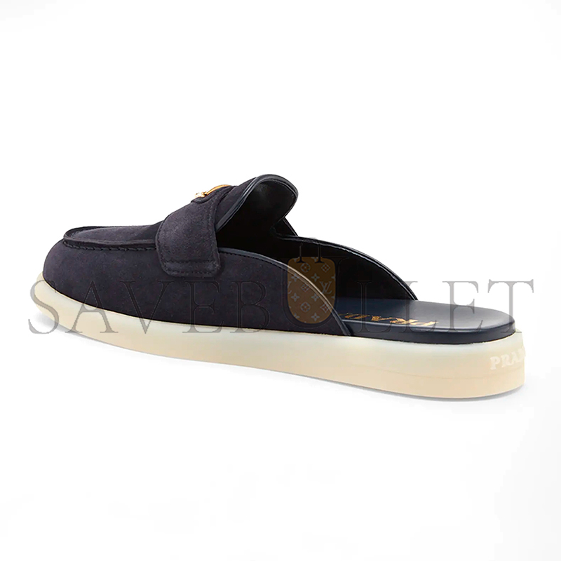 PRADA SAINT TROPEZ SUEDE MULES 2DG125