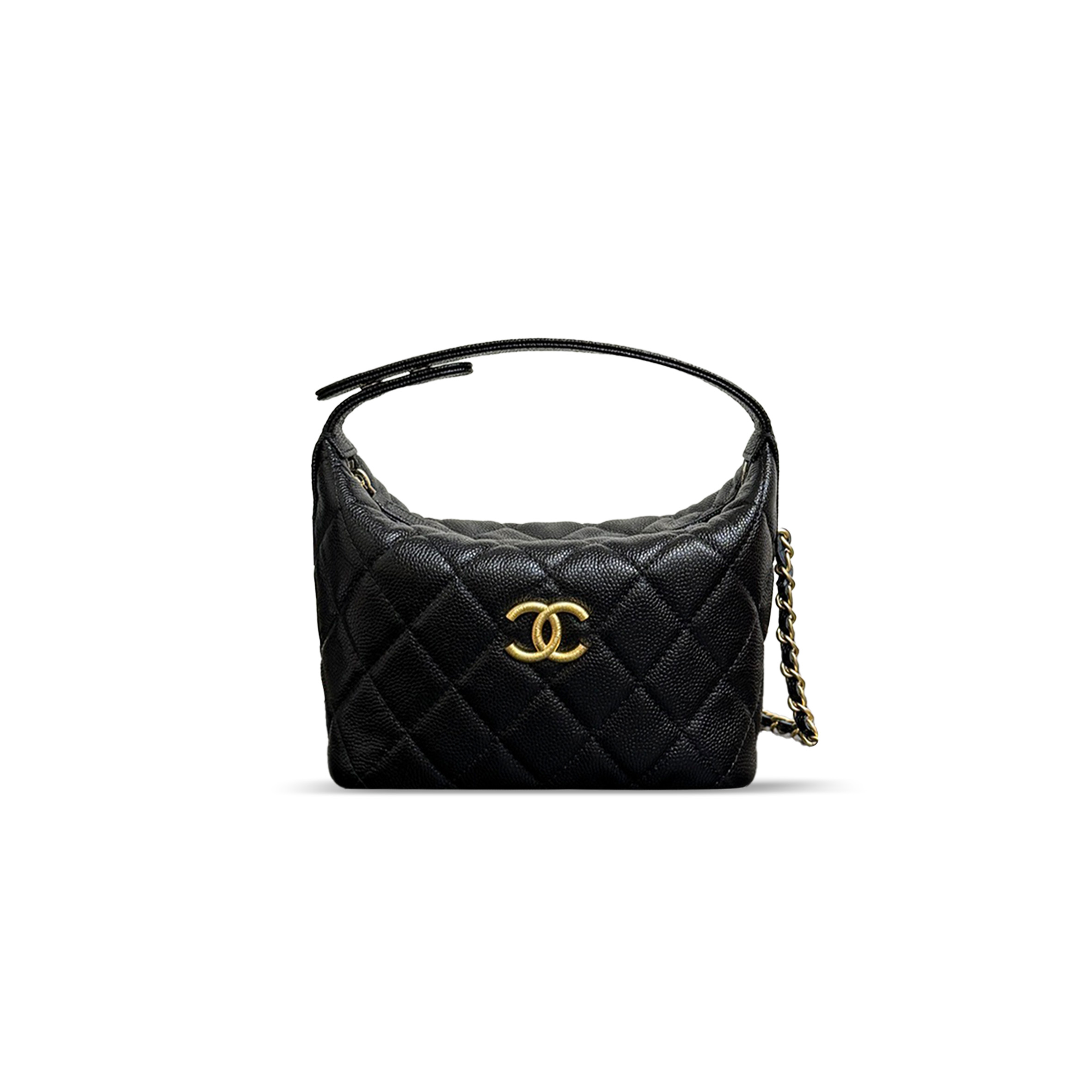 CHANEL CLASSIC HOBO WITH CHAIN 396752 (21*19*6cm)