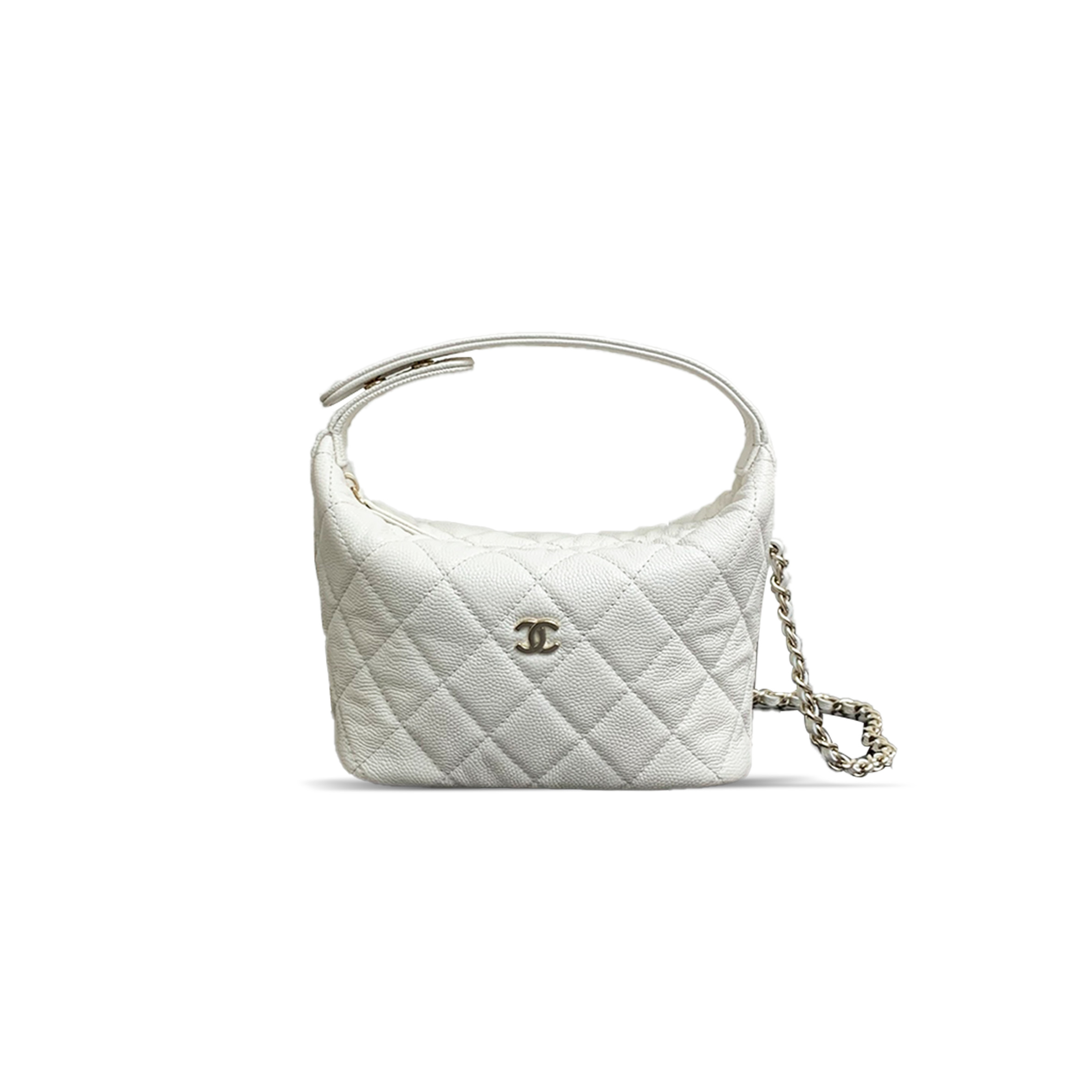 CHANEL CLASSIC HOBO WITH CHAIN 396753 (21*19*6cm)