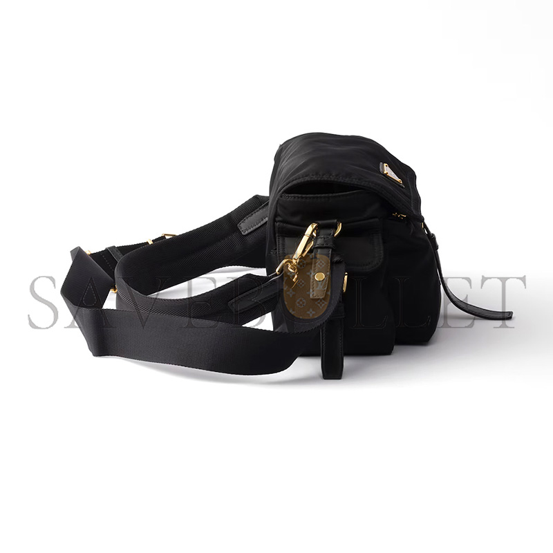 PRADA EXPLORE MEDIUM RE-NYLON SHOULDER BAG WITH FLAP 1BD394 (30*14*10cm) PRADA EXPLORE MEDIUM RE-NYLON SHOULDER BAG WITH FLAP 1BD394 (30*14*10cm)