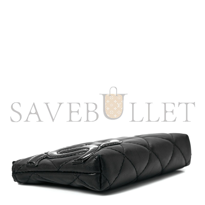 CHANEL CAMBON KEY POUCH BLACK 1259291 (13*8*3cm)