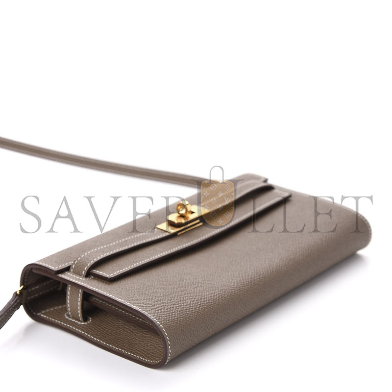 HERMES KELLY CLASSIQUE TO GO WALLET H080253CC72 (19.7*11.5*1.5cm)