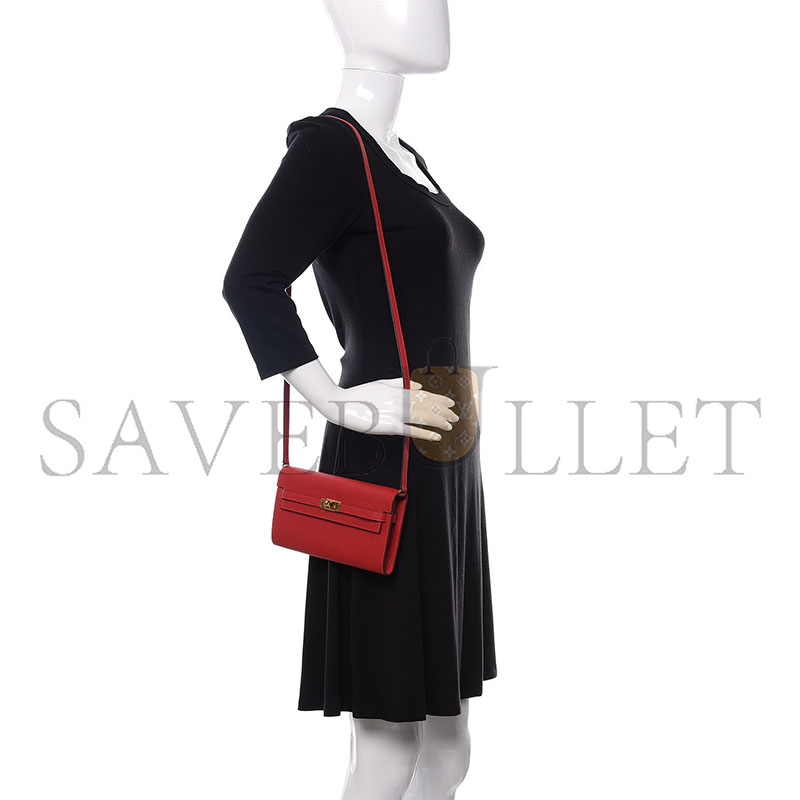 HERMES MASTER KELLY CLASSIQUE TO GO WALLET H080253CC75 (19.7*11.5*1.5cm)