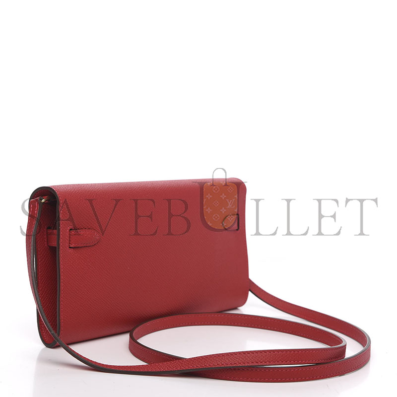 HERMES MASTER KELLY CLASSIQUE TO GO WALLET H080253CC75 (19.7*11.5*1.5cm)