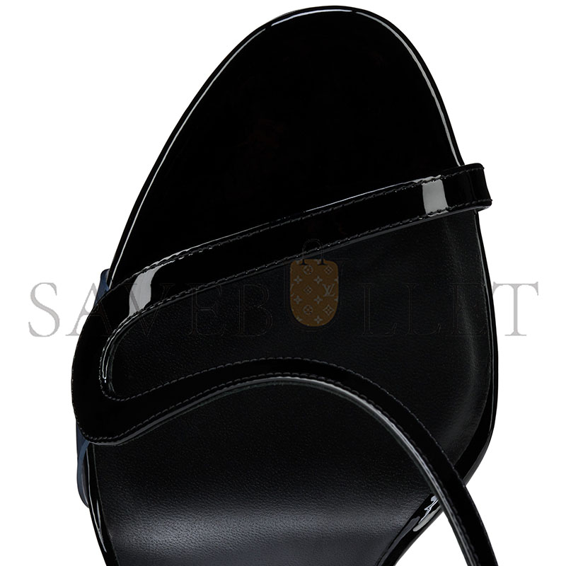 CHRISTIAN LOUBOUTIN ROSA Z100 MM SANDALS - PATENT CALF LEATHER - BLACK - WOMEN 3250183B439 CHRISTIAN LOUBOUTIN ROSA Z100 MM SANDALS - PATENT CALF LEATHER - BLACK - WOMEN 3250183B439