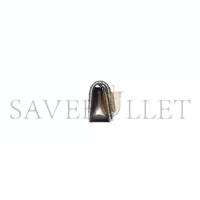 VALENTINO SMALL VALENTINO GARAVANI LOCÒ SHOULDER BAG WITH RHINESTONES 3W0B0K53JFN_ZQG (20*11*5cm) VALENTINO SMALL VALENTINO GARAVANI LOCÒ SHOULDER BAG WITH RHINESTONES 3W0B0K53JFN_ZQG (20*11*5cm)