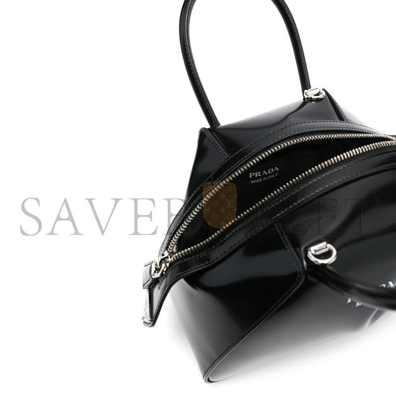 PRADA SUPERNOVA BRUSHED LEATHER TOTE BAG 1BA366 (21*14*11cm)