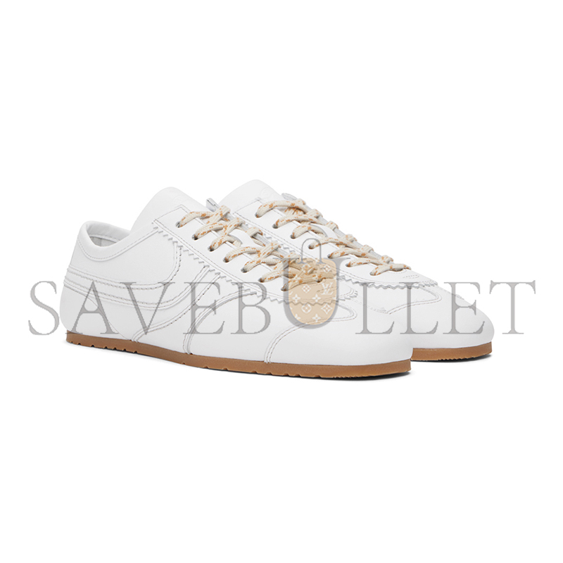 DRIES VAN NOTEN LEATHER LOW TOP SNEAKERS 242-011711