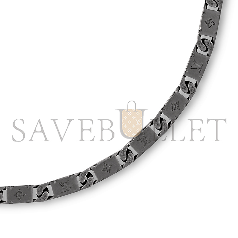 LOUIS VUITTON MONOGRAM TIED UP NECKLACE M01782