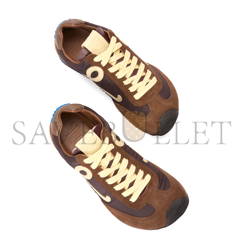 LOEWE BALLET RUNNER 2.0 IN NYLON AND CALFSKIN MBR2282X01 LOEWE BALLET RUNNER 2.0 IN NYLON AND CALFSKIN MBR2282X01