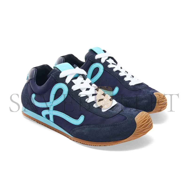 LOEWE BALLET RUNNER 2.0 IN NYLON AND CALFSKIN LBR2282X01