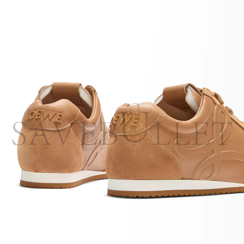 LOEWE BALLET RUNNER 2.0 IN NYLON AND CALFSKIN LBR2282X02