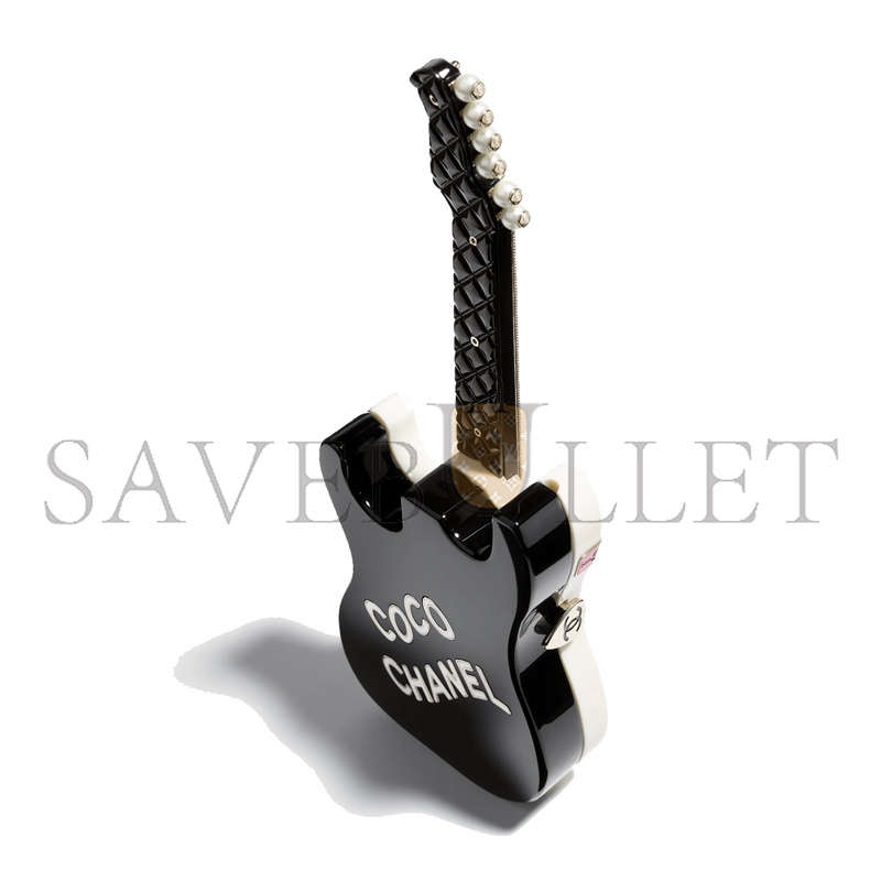 CHANEL MASTER GUITAR MINAUDIERE AS4955 (28*10*3.5cm)